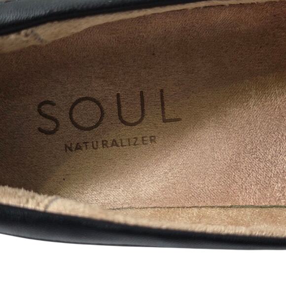 Soul Naturalizer SOUL Women's Joyla Black Burnished Loafer Shoes SZ 9M Comfort - Picture 10 of 12